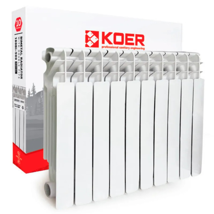 Радіатор секційний KOER 100 Bimetal-500 ROYAL